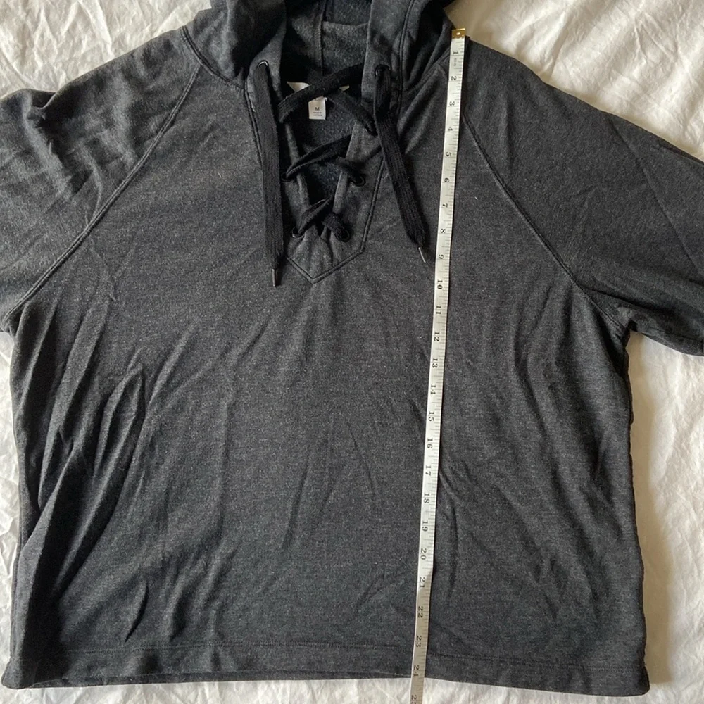 JoyLab Supersoft Lace Up Hoodie - Picture 5 of 7